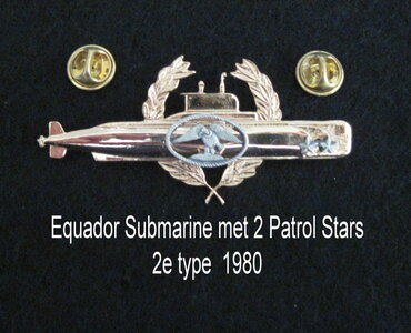 SUB 1 EQUADOR 2e TYPE