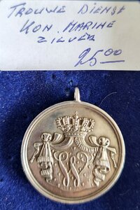 KM TD Medaille Zilver Wilhelmina 