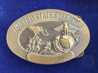 Riem plaat USMC  Vintage 2