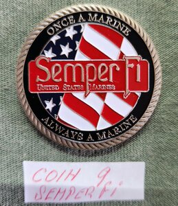 Coin 9 Semper Fi Marines