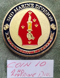 Coin 10 2nd Marine Divisie