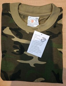 T-Shirt Camo USMC Woodland maat  XL