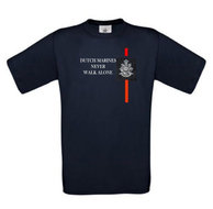 T-Shirt Walk Blauw