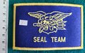 US Navy Seal badge Blue